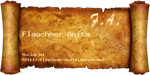 Flaschner Anita névjegykártya